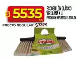Virulana - ESCOBILLÓN CLÁSICO VIRULANA X U.