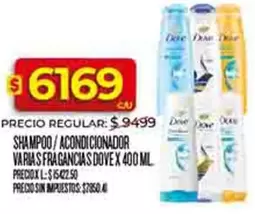 Dove - SHAMPOO / ACONDICIONADOR