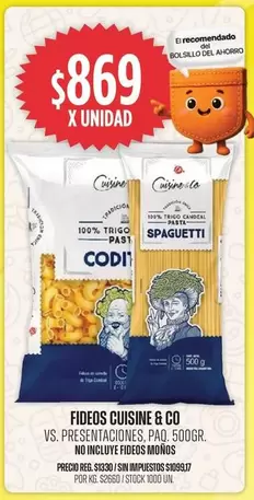 X$ - Fideos
