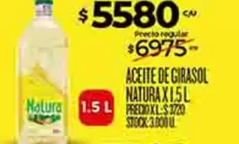 Natura - ACEITE DE GIRASOL