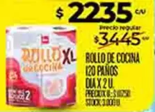 ROLLO DE COCINA 120 PAÑOS