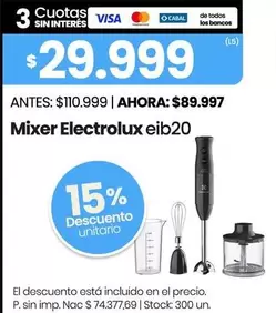Electrolux - Mixer