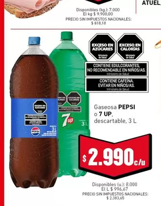Pepsi - Gaseosa