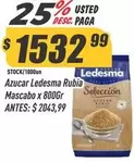 Ledesma - Azucar Rubia Mascabo