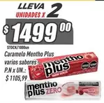 Caramelo Mentho Plus