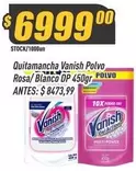 Vanish - Quitamanchan  Polvo