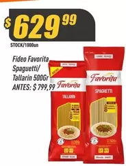 Favorita - Fideo Spaguetti/Tallarin