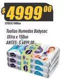 Babysec - Toallas Húmedas Ultra