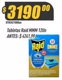 Raid - Tabletas