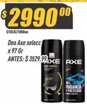 Axe - Deo  selecc x 97 Gr