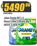 Granby - Jabón  BE/L.A. Rosas/Limon C/Bicarb