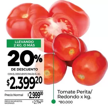 Redondo - Tomate Perita