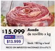 X$ - Asado de novillito