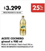 Cocinero - ACEITE COCINERO girasol