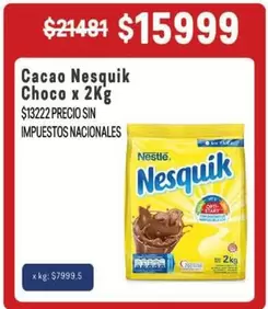 Nesquik - Cacao Choco