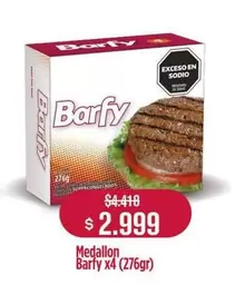 Barfy - Medallon