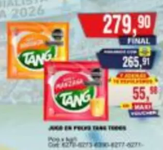 Tang - Jugo en Polvo