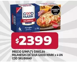 Good Mark - MILANESAS DE SOJA