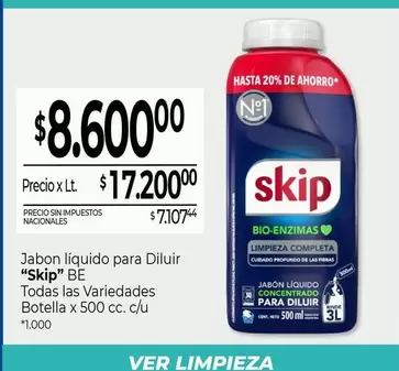 Skip - Jabón líquido para diluir