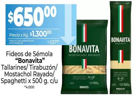 X$ - Fideos de Sémola Spaghetti