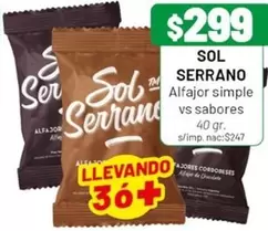 Sol Serrano - Alfajor simple