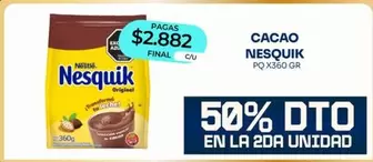 Nesquik - CACAO PQ X360 GR