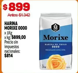 Morixe - HARINA MORIXE 0000 x 1kg