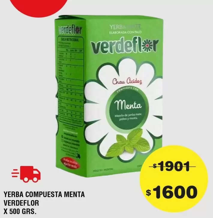 Verdeflor - YERBA COMPUESTA MENTA
