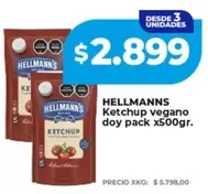 Hellmann's - Ketchup vegano doy pack