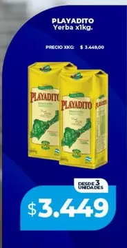 Playadito - Yerba x1kg