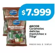 Arcor - Caramelos menta chocolate
