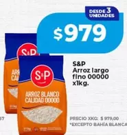 S&P - Arroz largo fino