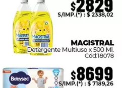 Magistral - Detergente Multiuso Cód:18078