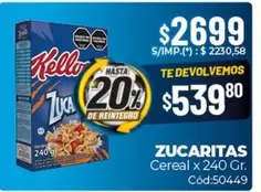 Kellogg's - Zucaritas Cereal
