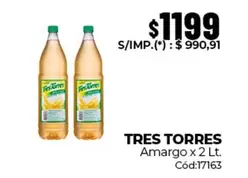 Tres Torres - Amargo x 2 Lt.