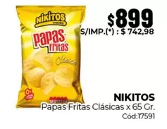 Nikitos - Papas Fritas Clásicas