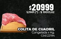 X$ - COLITA DE CUADRIL C
uevo
d
22194