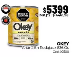 Okey - Ananá En Rodajas
