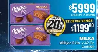 Milka - Alfajor