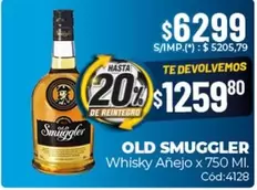 Old Smuggler - Whisky Añejo
