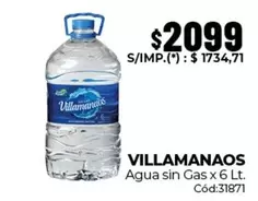 X$ - Agua sin Gas