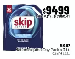 Skip - Jabón Líquido Doy Pack x 3 Lt.