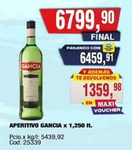 Gancia - APERITIVO