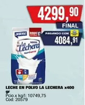 La Lechera - LECHE EN POLVO LA LECHERA x400 Cod: 20579