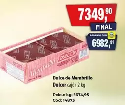 Dulcor - Dulce de Membrillo