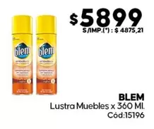Blem - Lustra Muebles