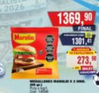 Marolio - MEDALLONES MARLIO X 2 UNID.