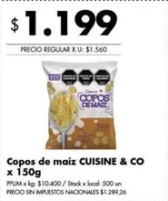 X$ - Copos de maIz
