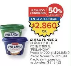 Finlandia - QUESO FUNDIDO CLÁSICO/LIGHT