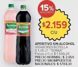 Terma - APERITIVO SIN ALCOHOL